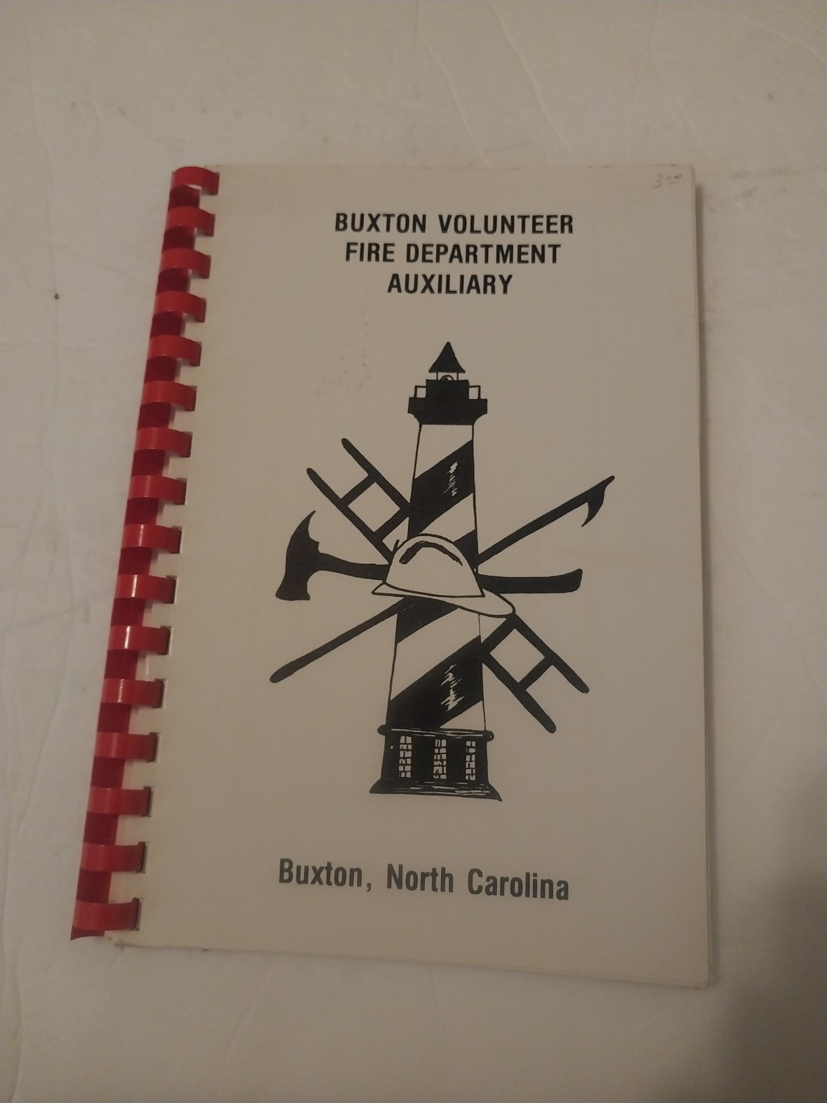 Buxton, North Carolina cookbook 1979 Volunteer Fire Department Auxiliary