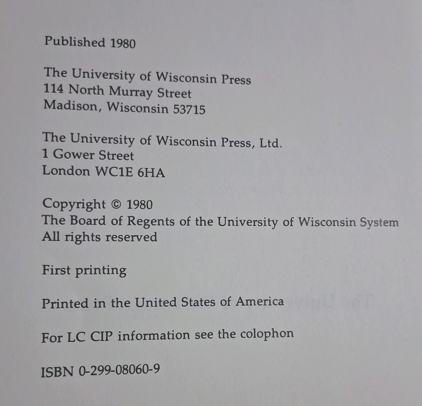 Fascism: Comparison & Definition 1980 Stanley G. Payne HC/DJ 1st Print Wisconsin