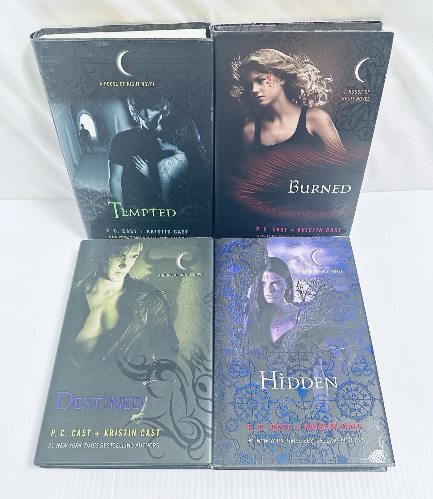 House of Night Series Lot 4 PC Cast Kristin Cast Hardcover YA Fantasy Romance