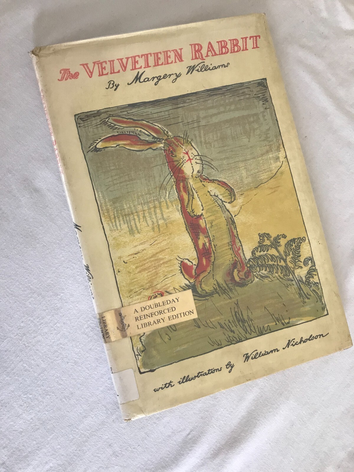 The Velveteen Rabbit by Margery Williams, Doubleday 20th Library Edition RARE
