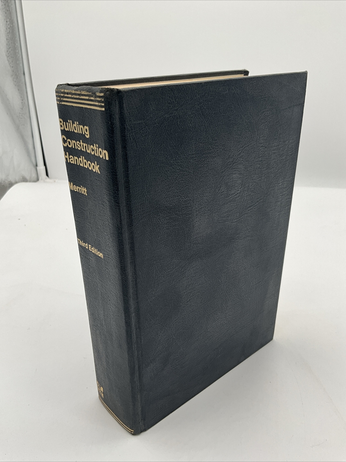 Frederick S. Merritt -BUILDING CONSTRUCTION HANDBOOK -1975- 3rd Edition. AL