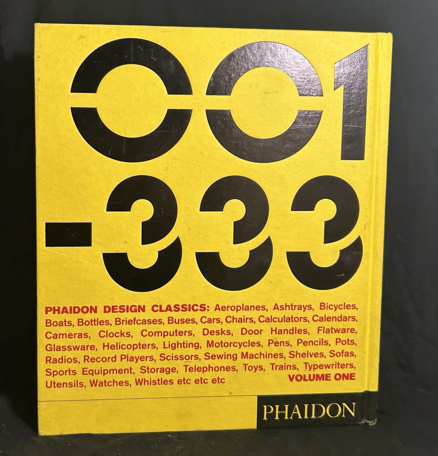 Phaidon Design Classics: Volume One 001-333 (2006, HC)