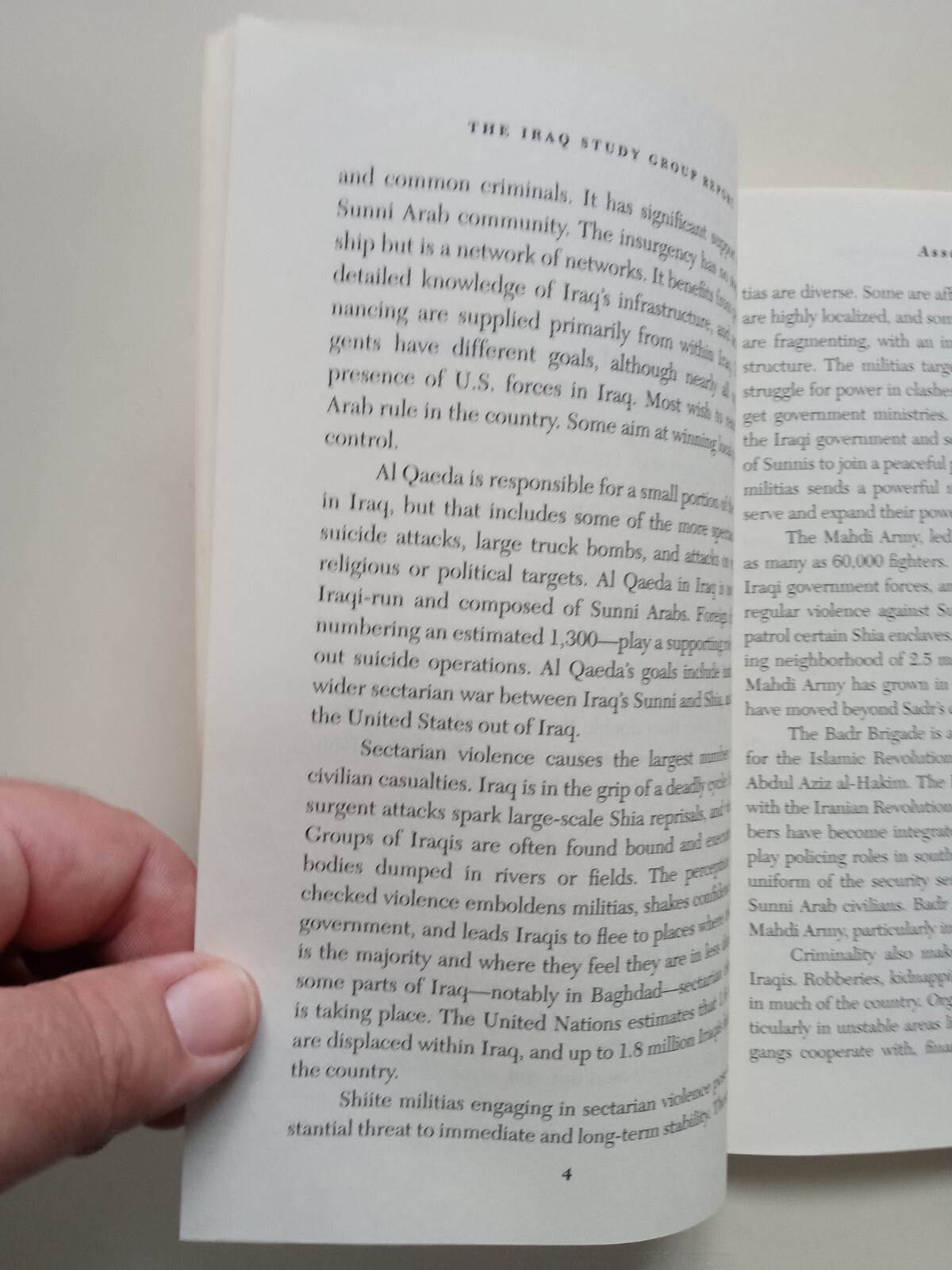 The Iraq Study Group Report : The Way Forward – a New Approach by Lee H….