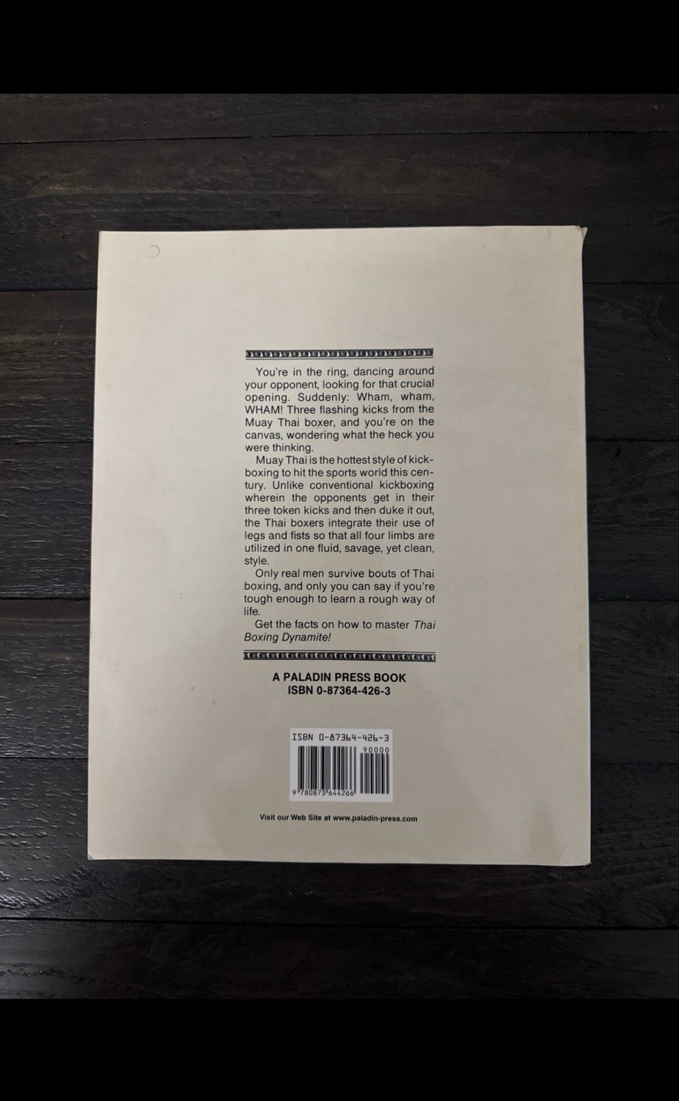 Thai Boxing Dynamite: The Explosive Art of Muay Thai by Zoran Rebac Paperback
