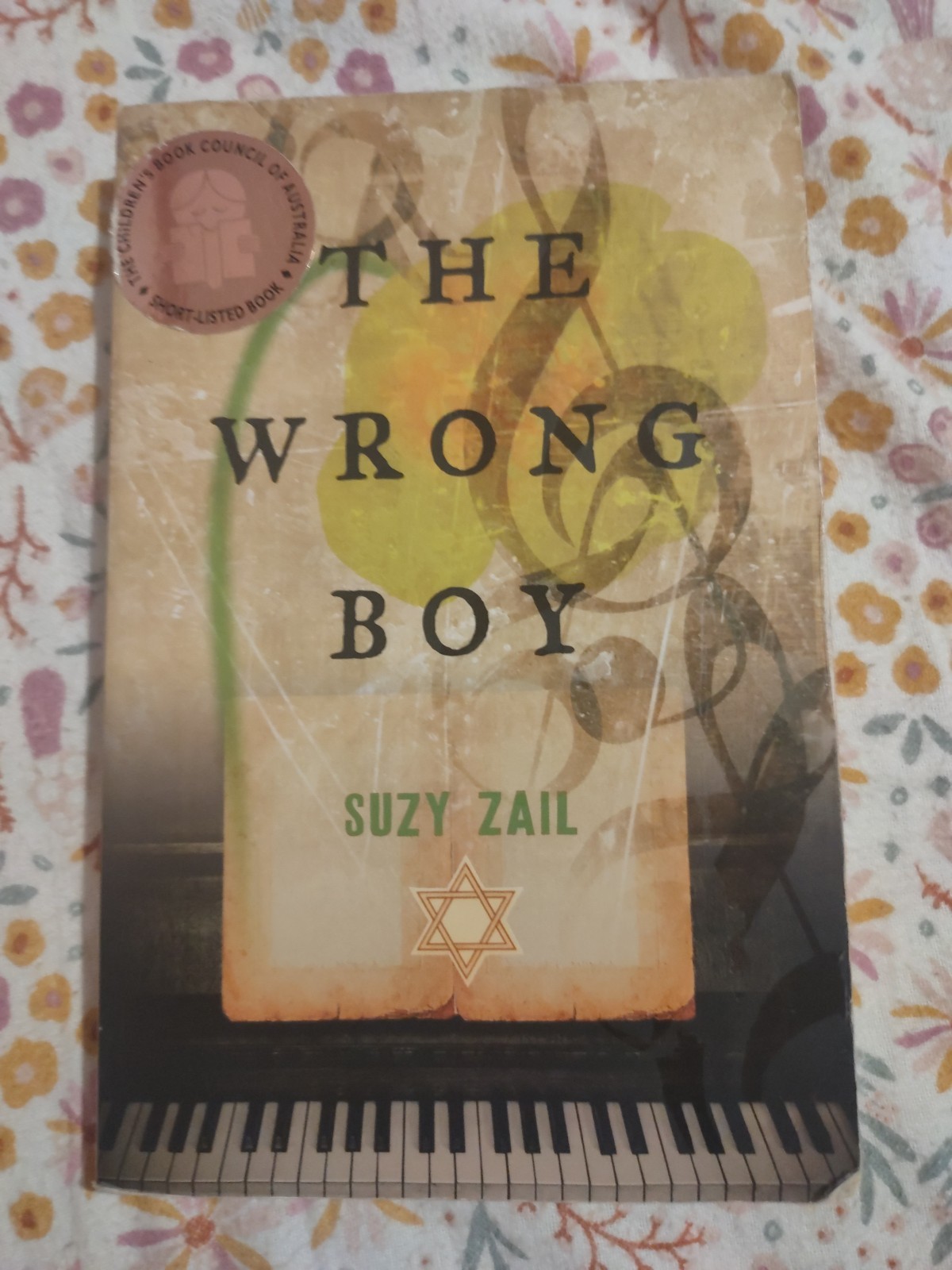 The Wrong Boy By Suzy Zail (2012) Paperback Very Good Condition Romance History