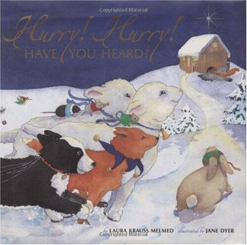 Hurry Hurry Have You Heard – Hardcover By Melmed, Laura Krauss – VERY GOOD