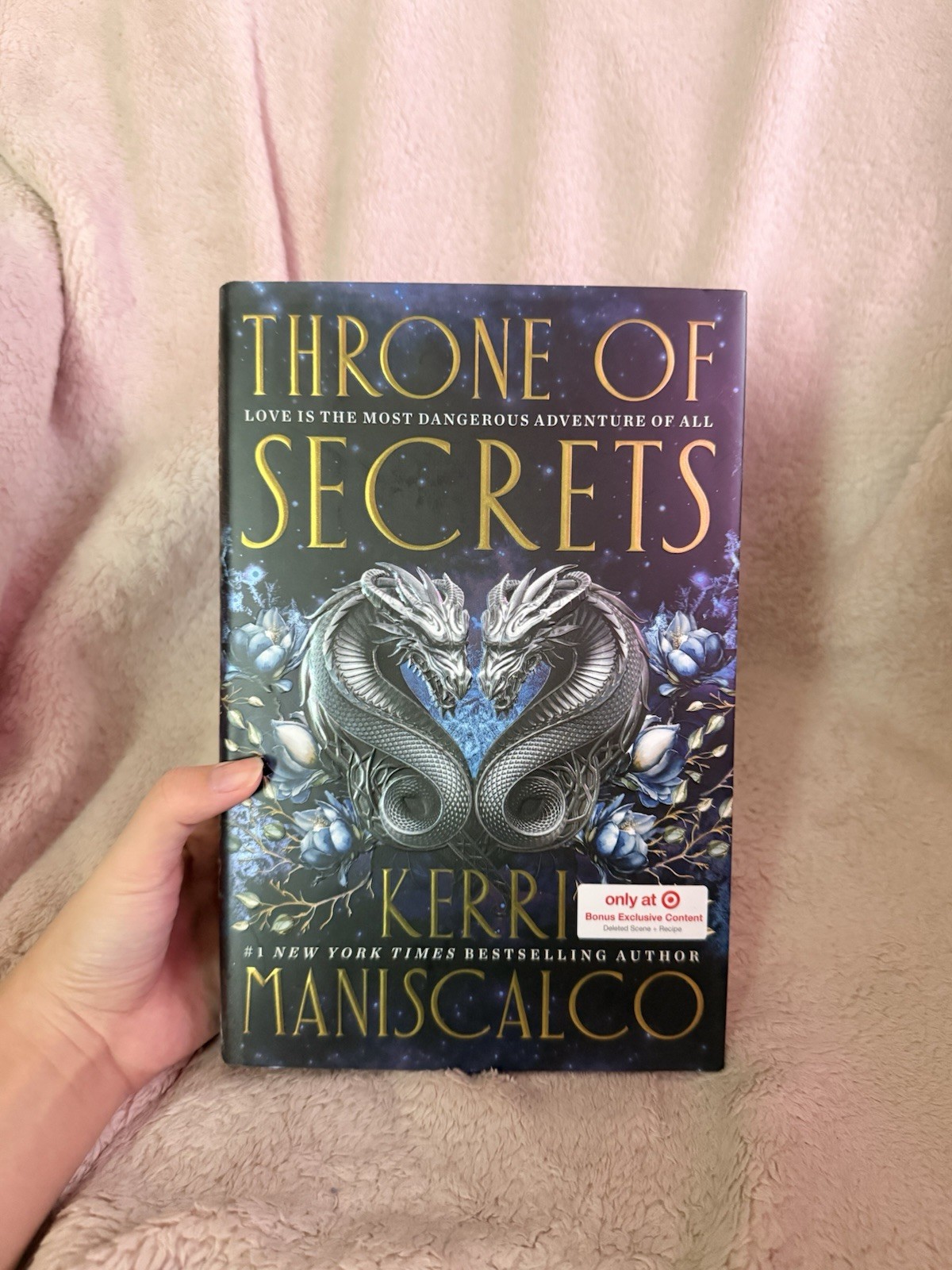 Throne of Secrets by Kerri Maniscalco (Hardcover) 1st Target Exclusive