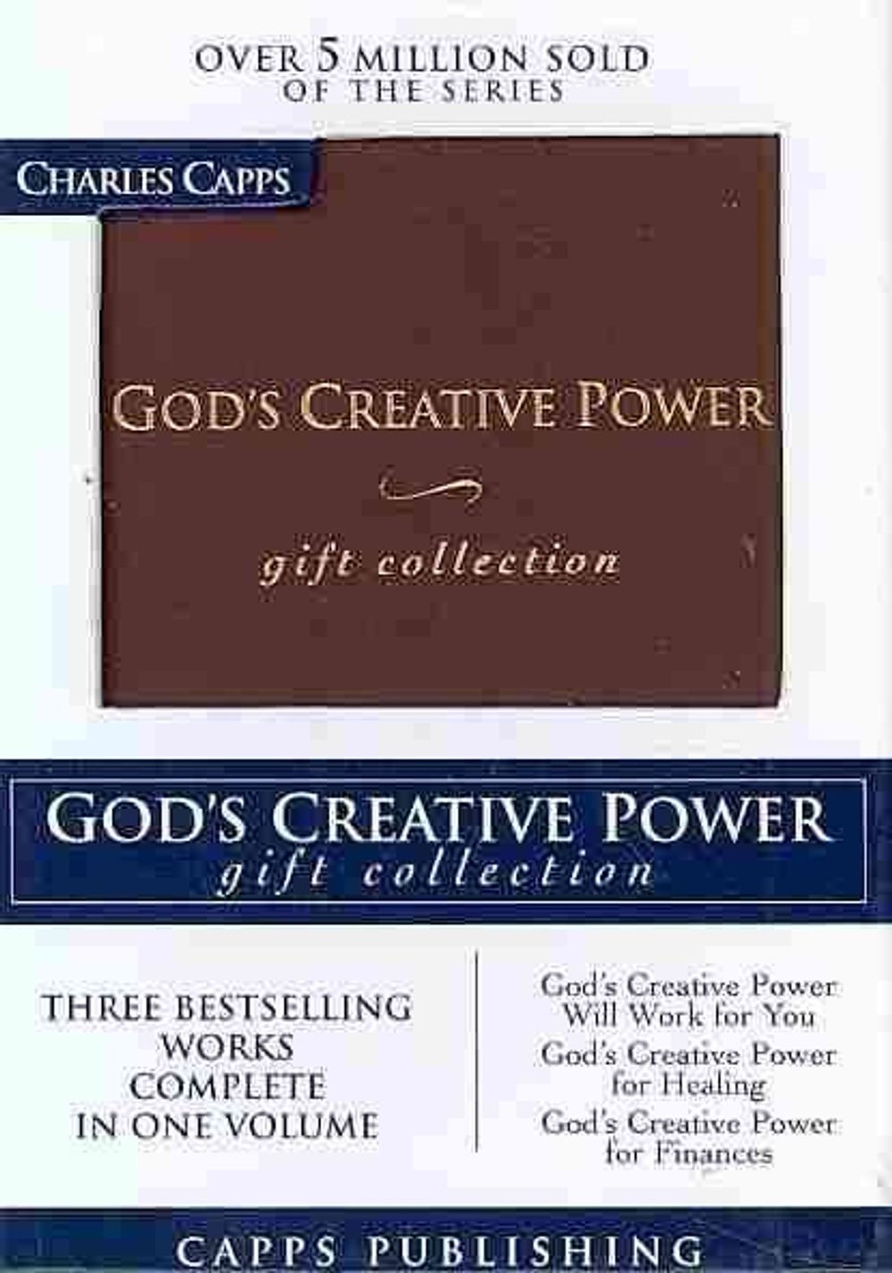 God’s Creative Power Gift Collection by Charles Capps (English) Leather Book