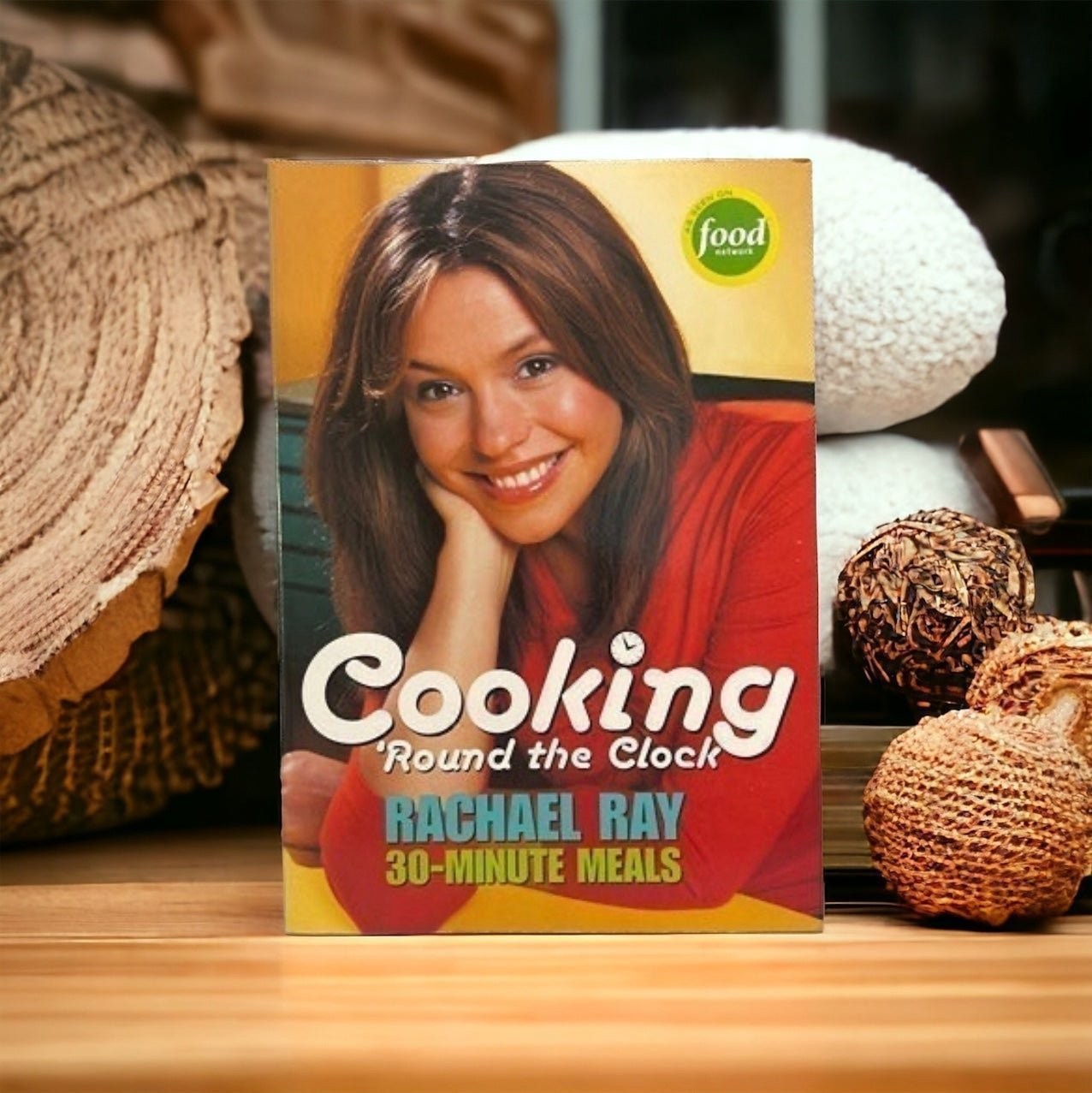 Rachael Ray Cooking Round the Clock 30 Minute Meals Cookbook 237 Pages VG