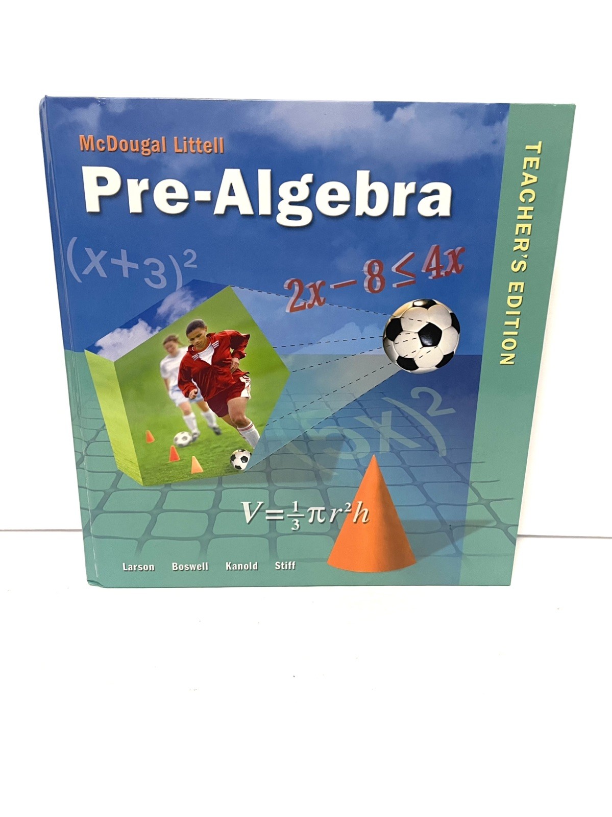 Mcdougal Littell Pre Algebra Teacher’s Edition Minimal Wear