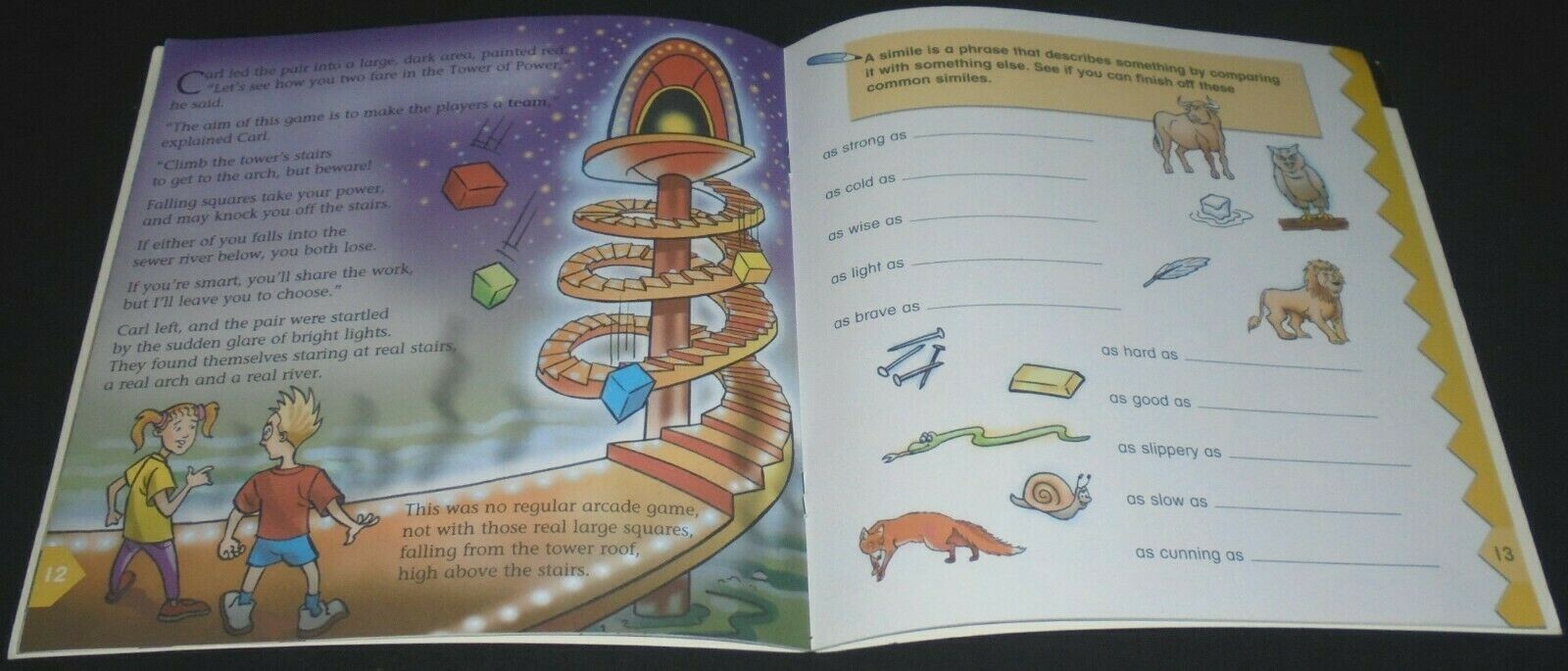 LETTS ACTIVE READERS ARCADE ARTHUR MEETS MARVELLOUS MARTHA BOOK 19CM X 19CM