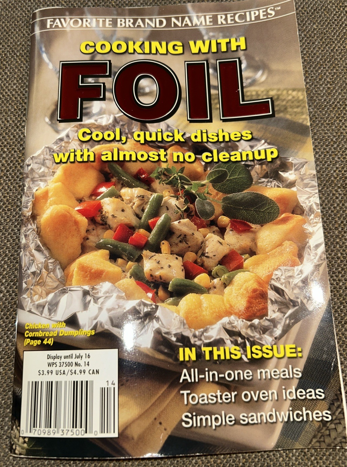 Cooking With Foil 2002~ 98 Pages