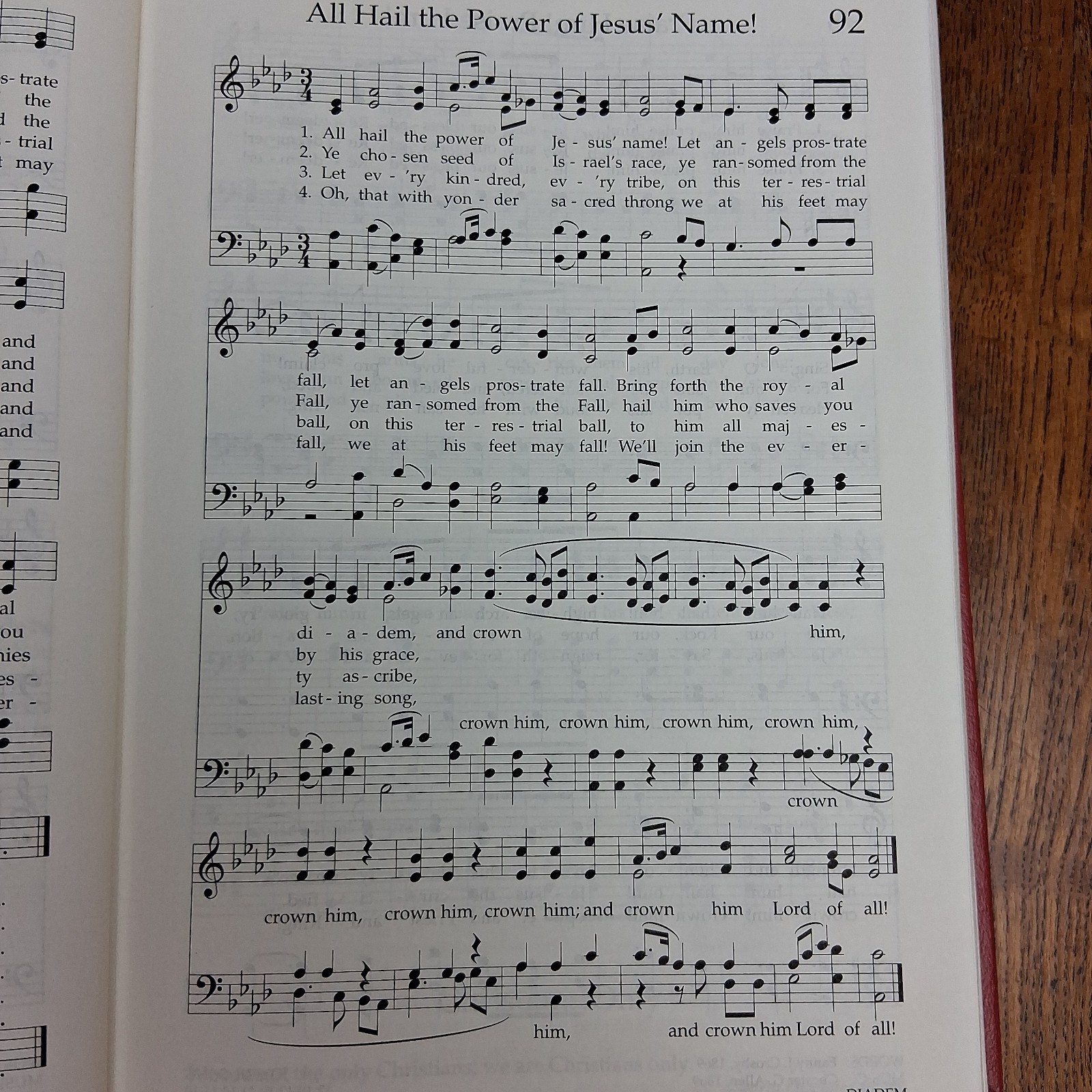 Chalice Hymnal Red Pew Edition Hardcover Disciples of Christ ISBN 0827280297