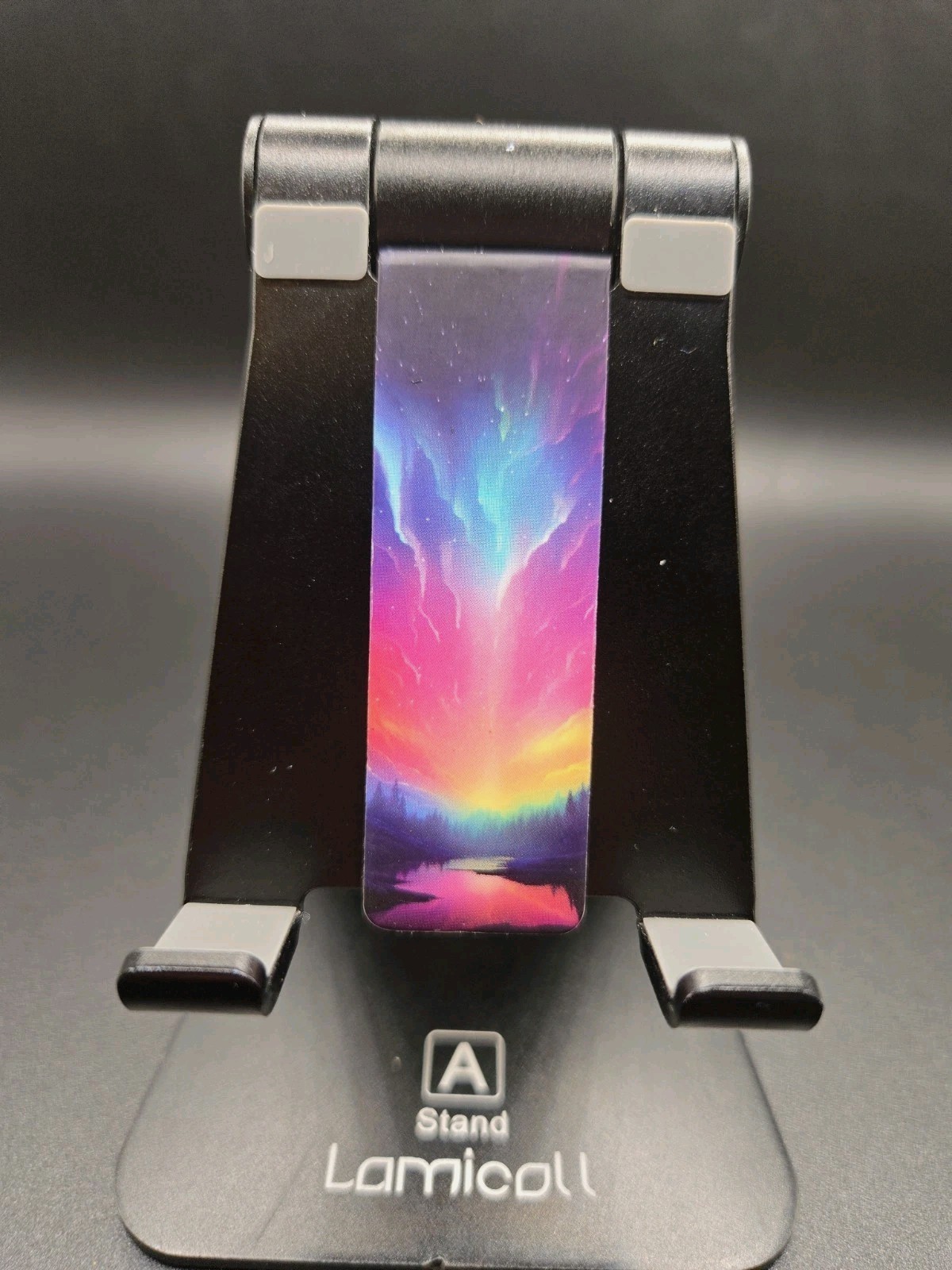 1 Piece – Northern Lights Theme Magnetic Folding Bookmarks As Seen Standard Ship