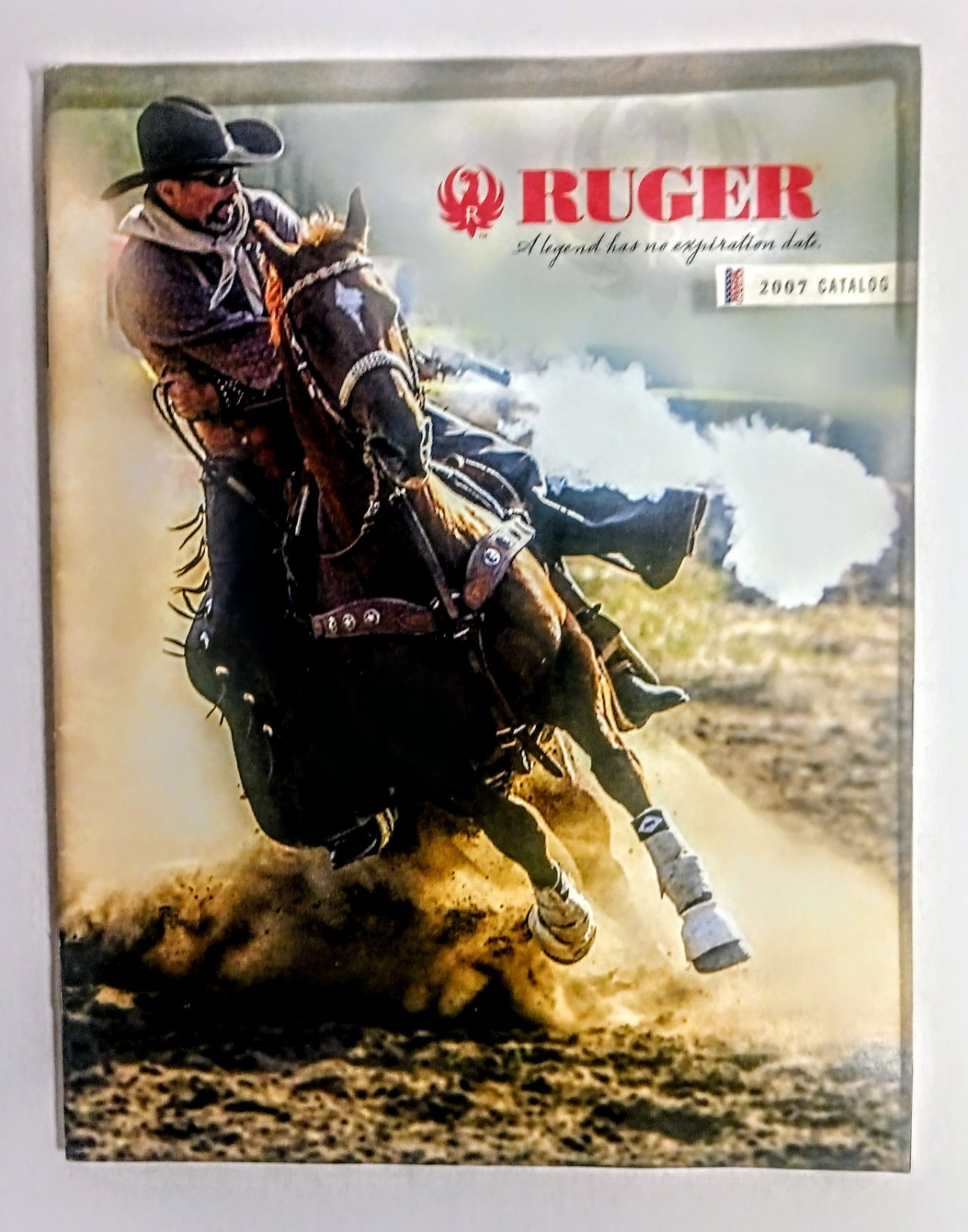 Vintage 2007 Ruger Firearms Catalog 58 Color Pages Cowboy Horse Free Shipping