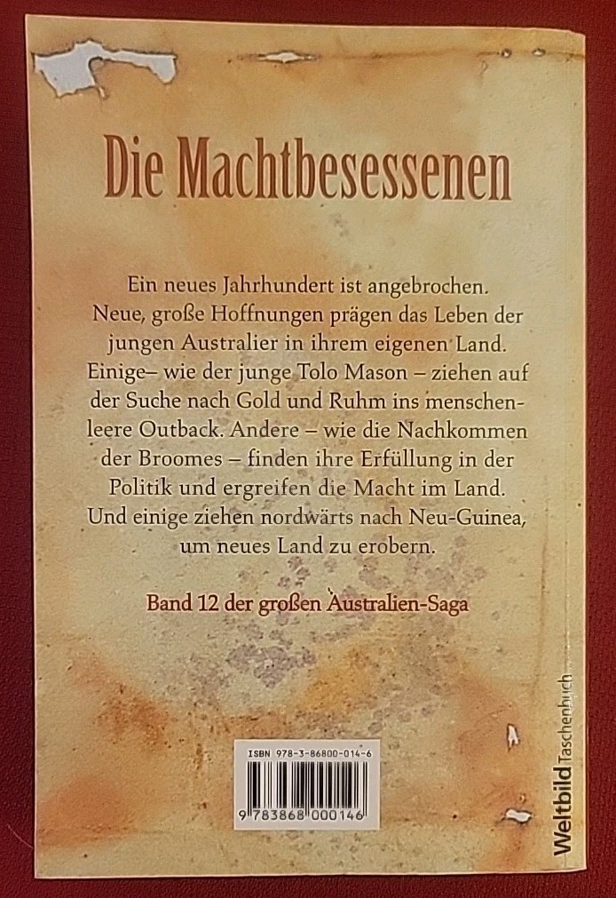 German – Deutsch The Australians Australien Saga William Stuart Long 4 Book Lot
