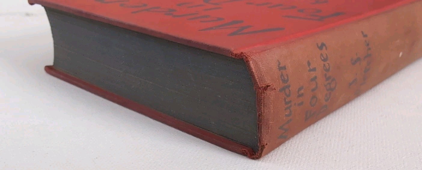Murder In Four Degrees by J.S. Fletcher – 1931 HB First Ed – Alfred A. Knopf