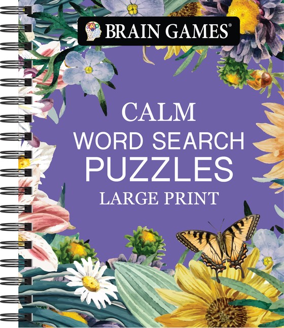 Brain Games – Calm: Word Search – Large Print