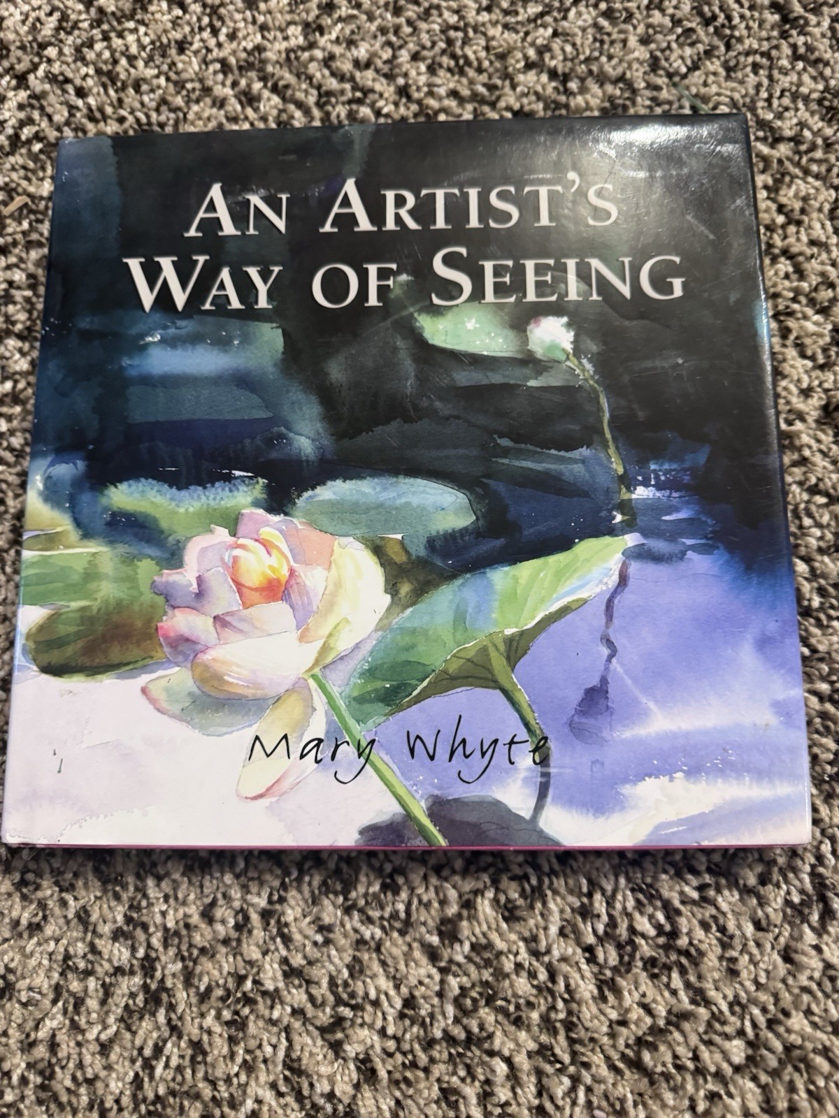 An Artist Way Of Seeing. Mary Whyte Signed/Inscribed First Edition Hardcopy. ￼