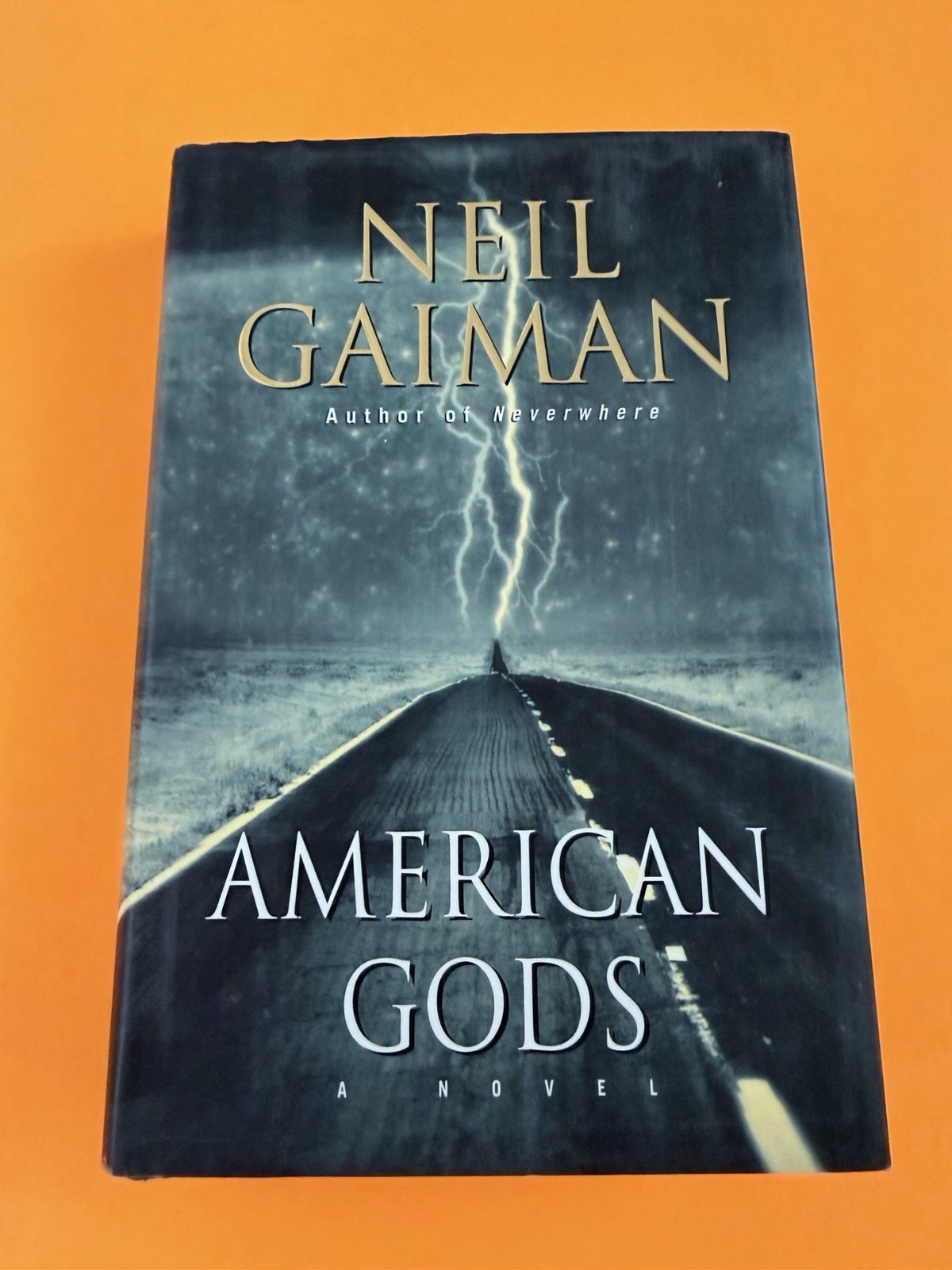 American Gods, Neil Gaiman, 1st Edition 2nd printing Hardcover