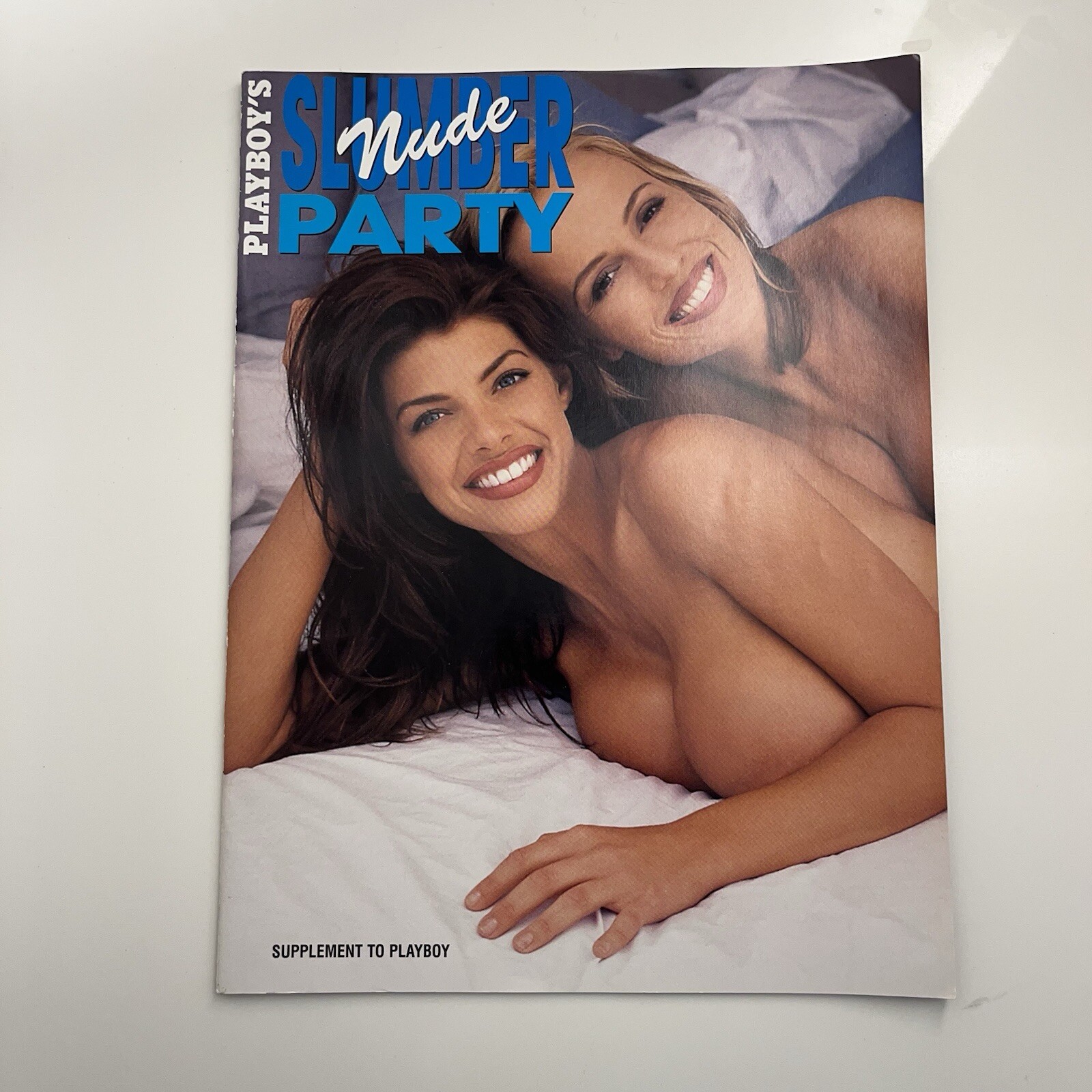 Playboy’s Nude Slumber Party 2001 Supplement Shae Marks Carrie Westcott