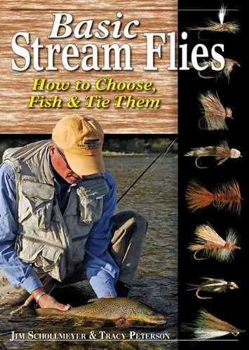 Basic Stream Flies: How to Choose Fish & Tie Them. VG+ Spiral Bound Paperback