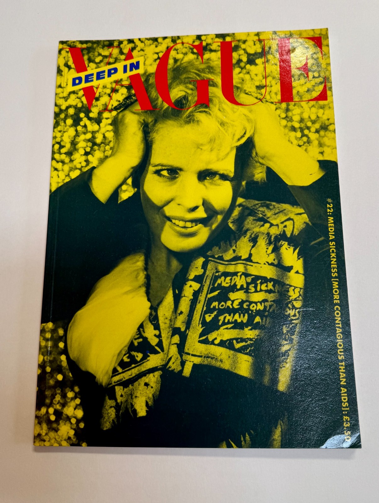 VAGUE Magazine #22 Media Sickness 1990 punk rock anarchism situationism cults