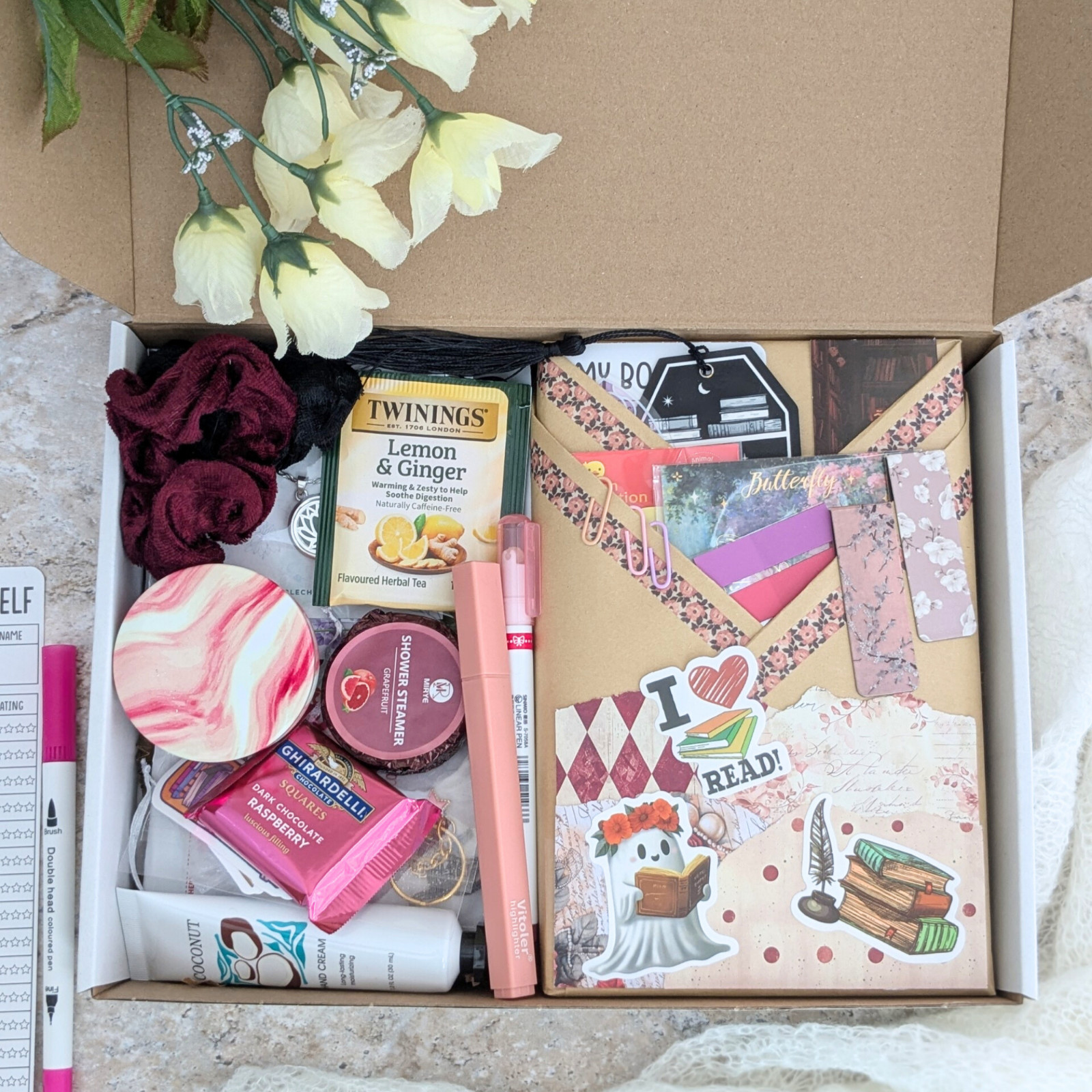 Blind Date With A Book Surprise Book Box Gift Bundle For Novel Readers