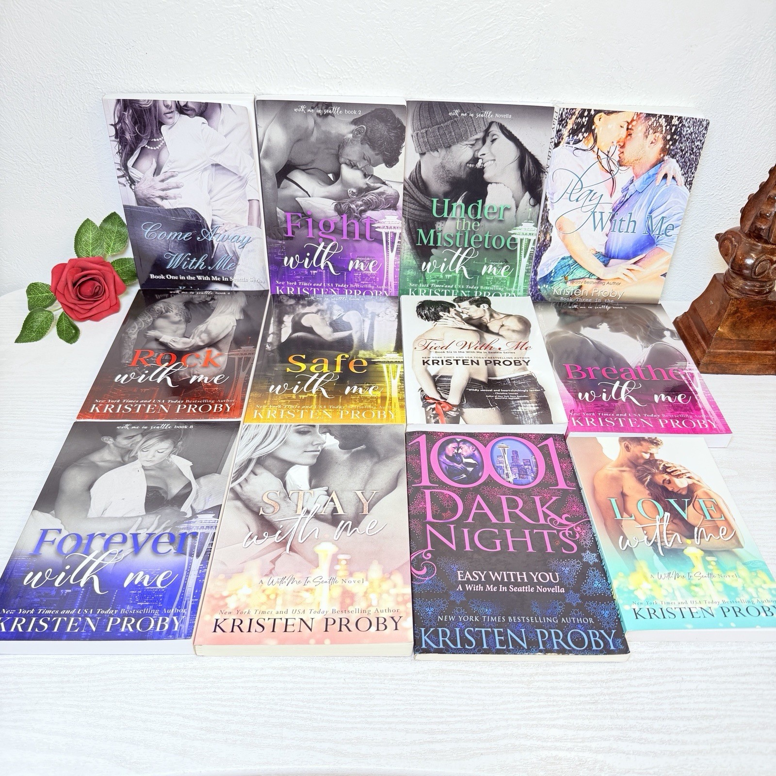 With Me in Seattle Series Kristen Proby Books Indie Lot 12 Erotic Romance Novels