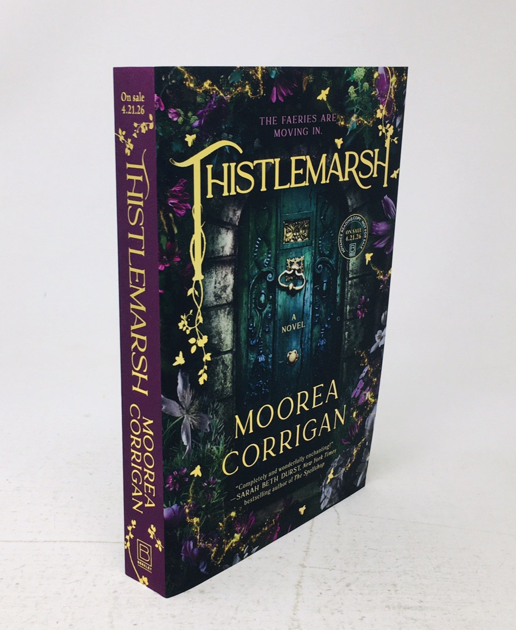 Thistlemarsh ARC by Moorea Corrigan Fantasy Novel Advance Readers Copy