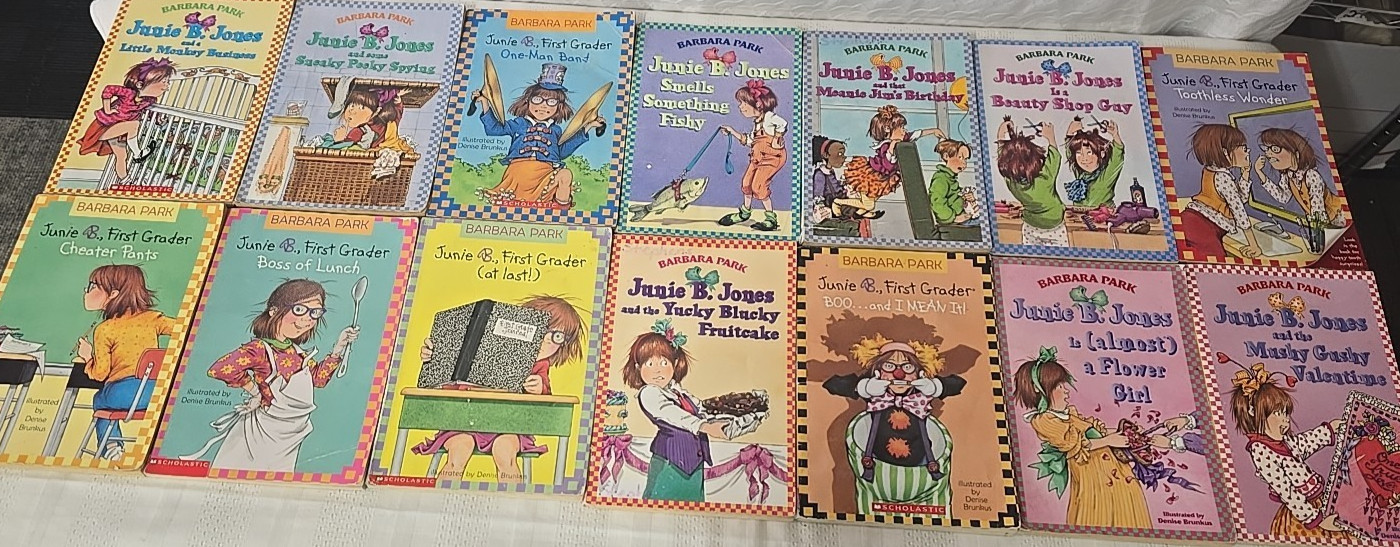 Lot Of 14 JUNIE B JONES Chapter Books By Barbara Park Ages 6-9