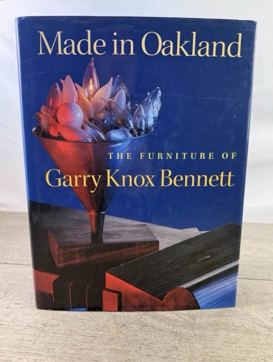 Signed Made In Oakland Garry Knox Bennett Furniture American Craft Museum HC DJ