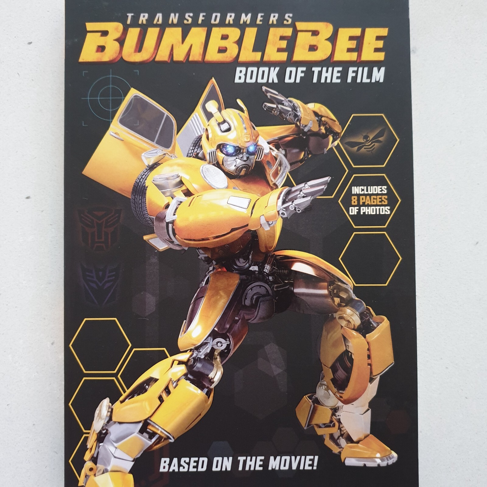Transformers Bumblebee – Book of the Movie – Bulk Available