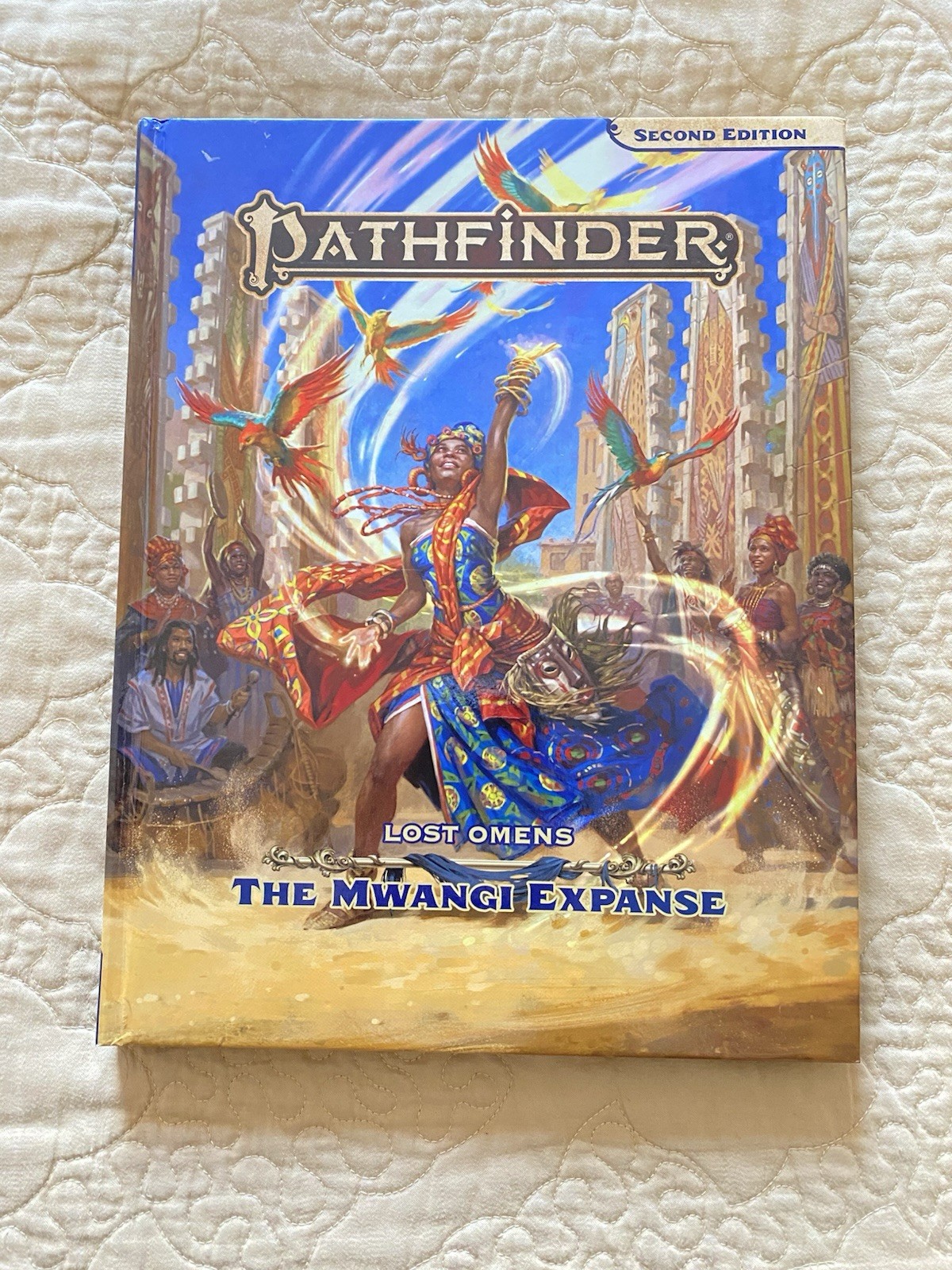 Pathfinder 2E: Lost Omens: The Mwangi Expanse Hardcover Book 2nd Edition TTRPG