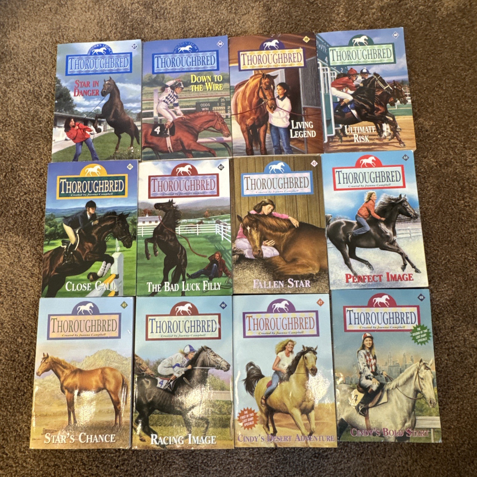 The Joanna Campbell Thoroughbred FULL Series Books 1-72 + 4 Extras