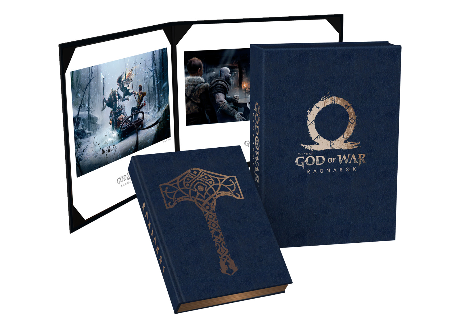 The Art of God of War Ragnarök (Deluxe Edition) Dark Horse Comics HC Book/Prints