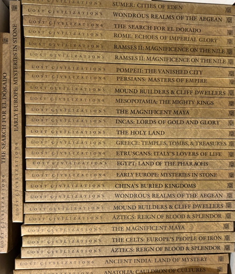 Time Life Lost Civilizations Books – You Choose Volume – Hardcover Homeschool
