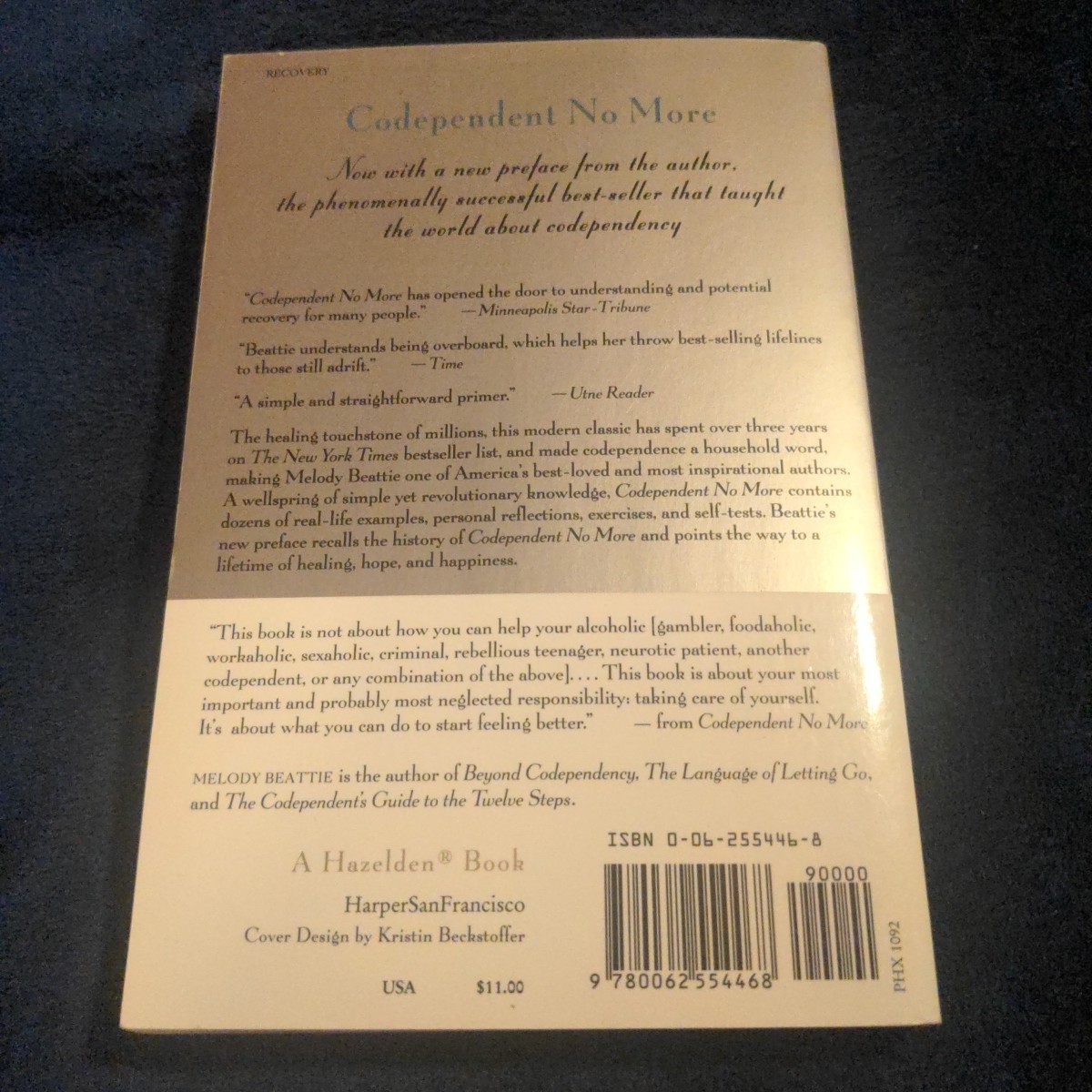 Codependent No More How to Stop Controlling Others… Melody Beattie 1992 PB