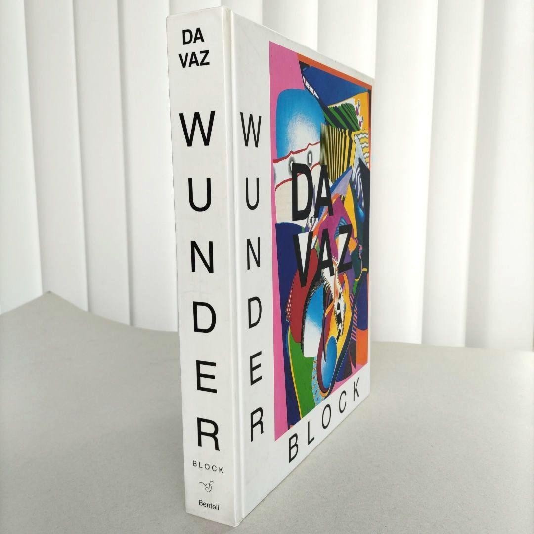 Da Vaz Wunderblock Art Book 245x305mm hardback Swiss artist 1998 used