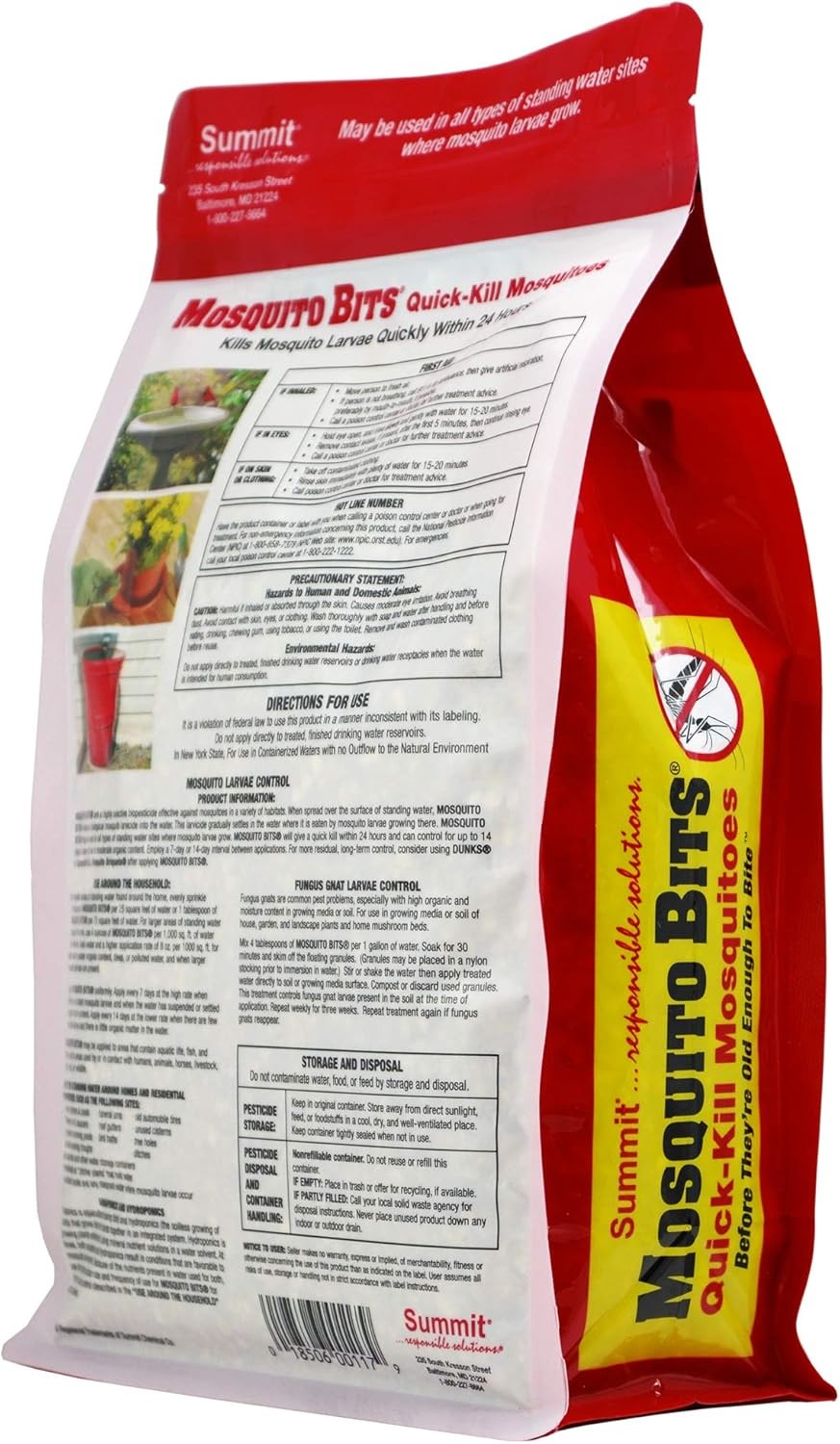 Summit 117-6 Mosquito Bits, Granular, 30 oz Package