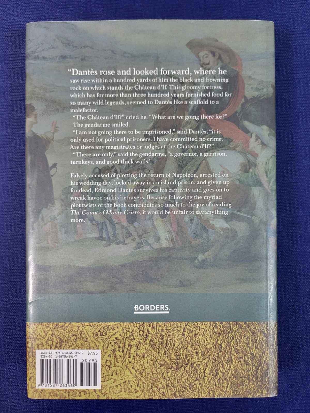 The Count of Monte Cristo Borders Classics – Abridged Like New