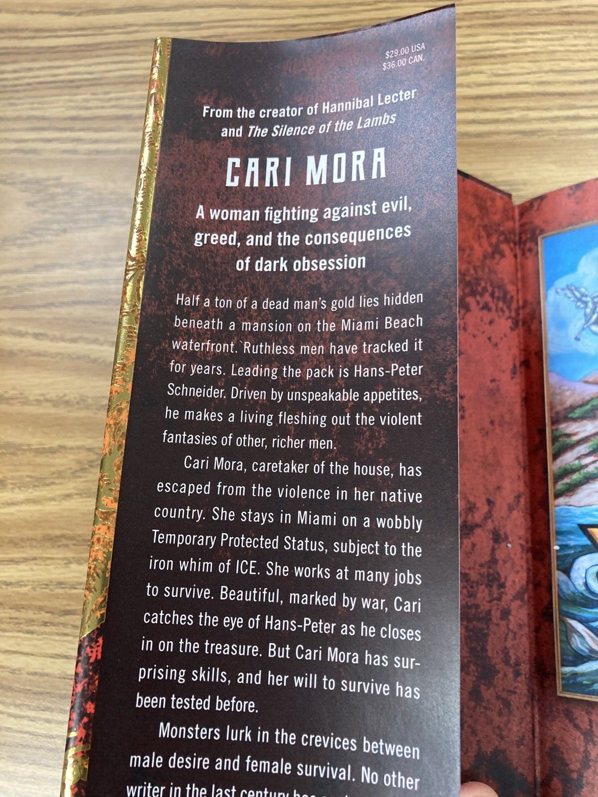 Cari Mora: A Novel by Thomas Harris, Hardcover, New/First Edition