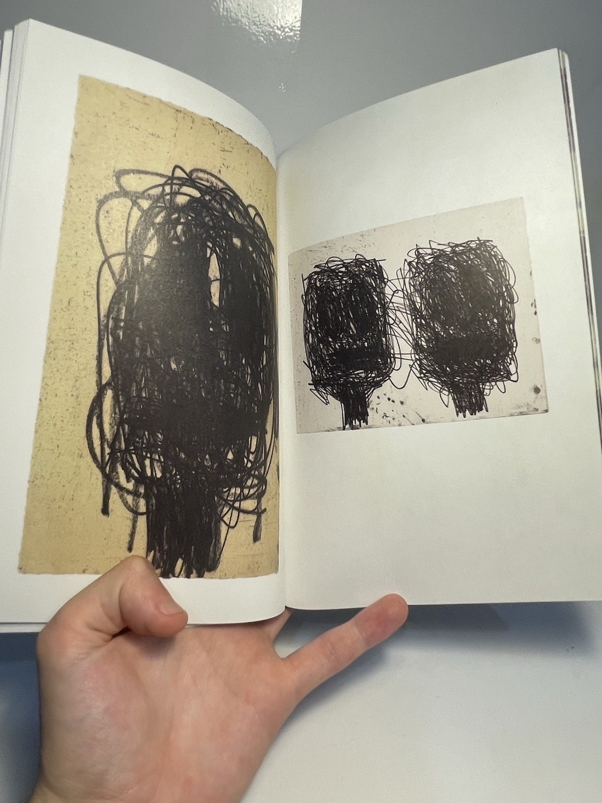 RARE Rashid Johnson Anxious Men Drawing Papers #123 2016 Art Painting