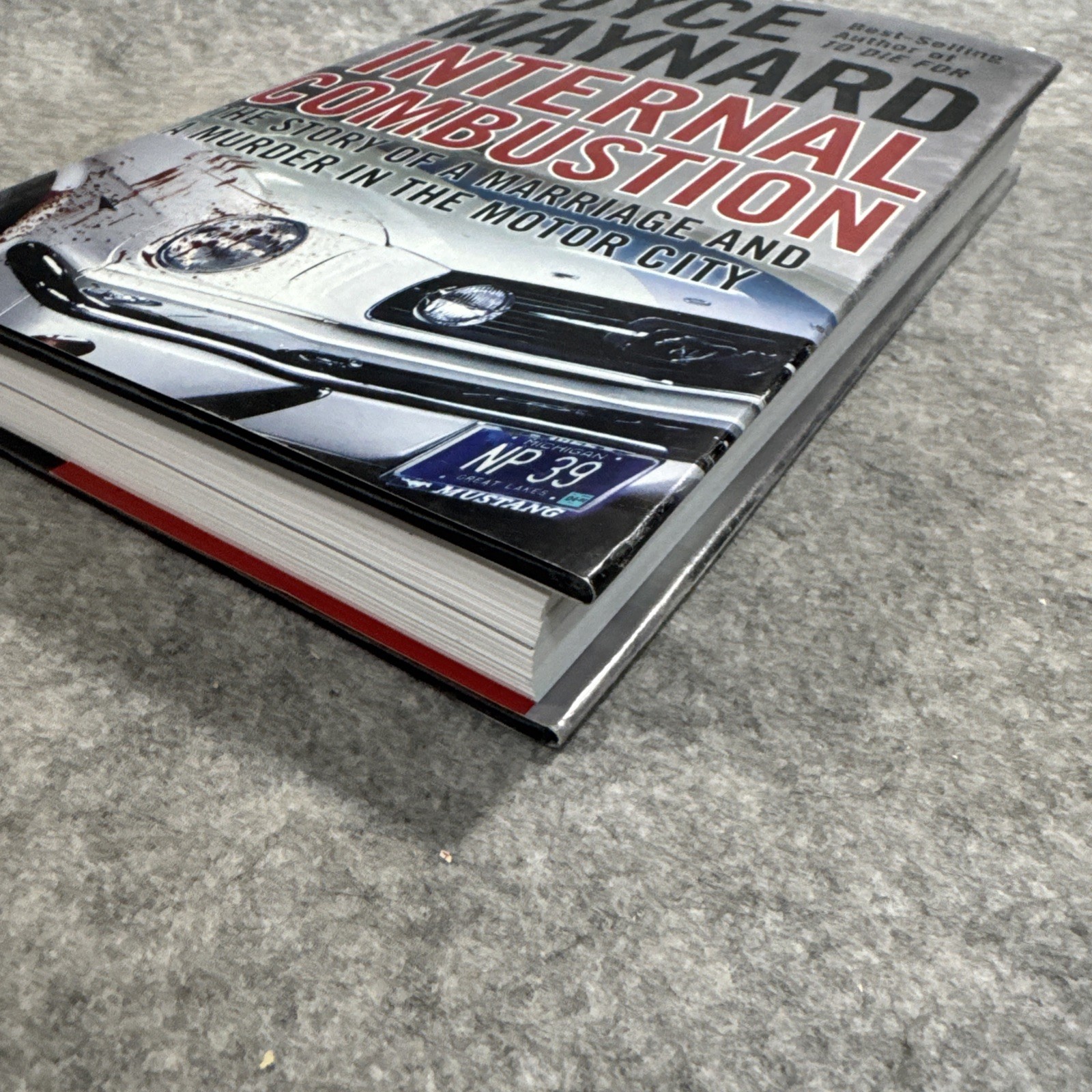 SIGNED Internal Combustion – by Joyce Maynard FIRST EDTION HARD COVER