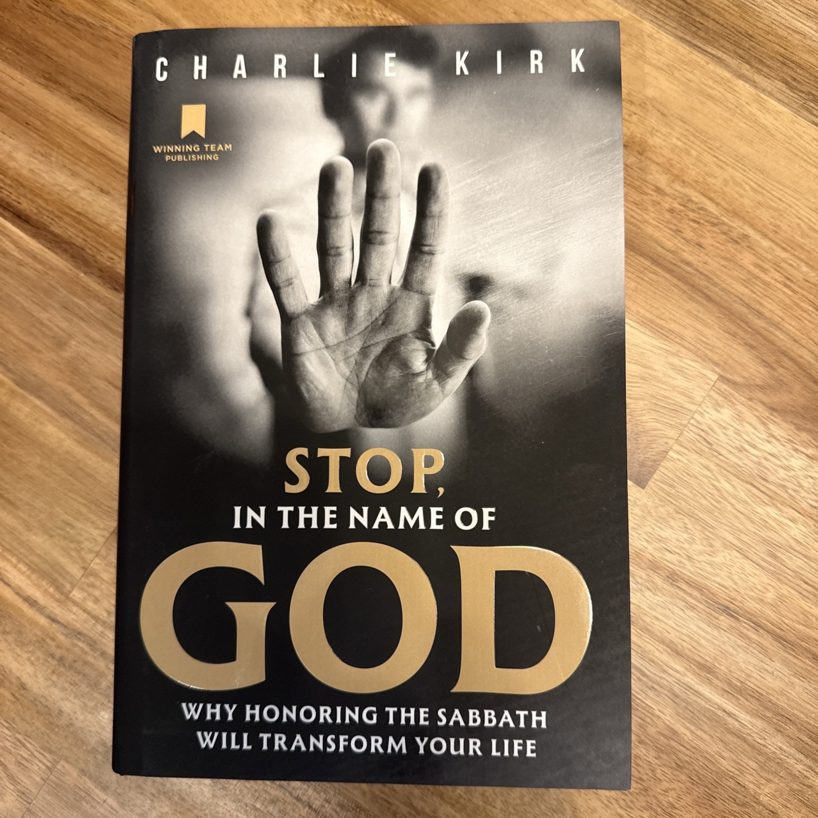 Stop, In the Name of God By Charlie Kirk 2025 Hardcover Book HC/DJ First Edition