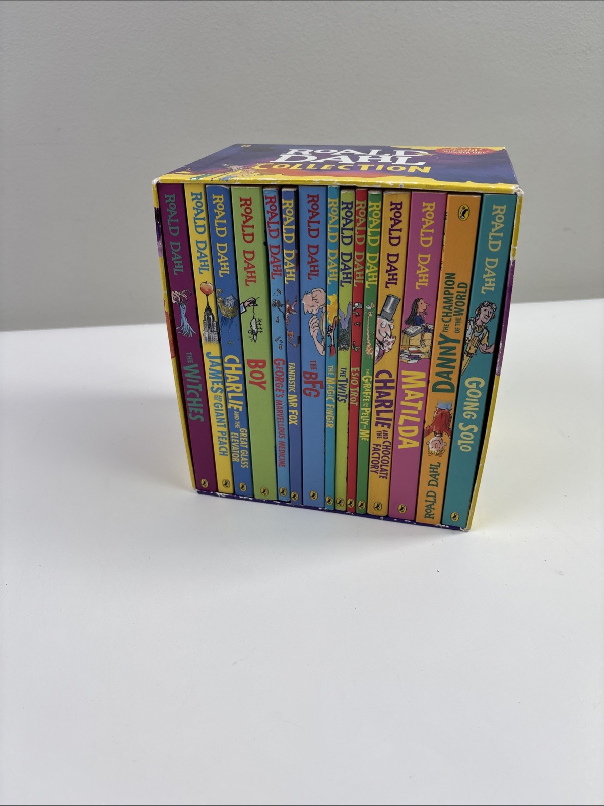 Roald Dahl Collection 15 Fantastic Stories Box Set Including Boy, The BFG, M…