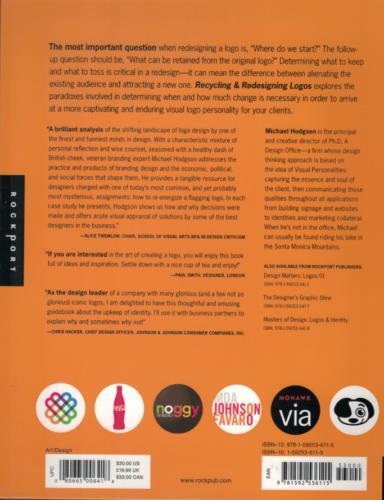 Recycling & Redesigning Logos – Designer’s Guide to Rethinking Design ; Hodgson
