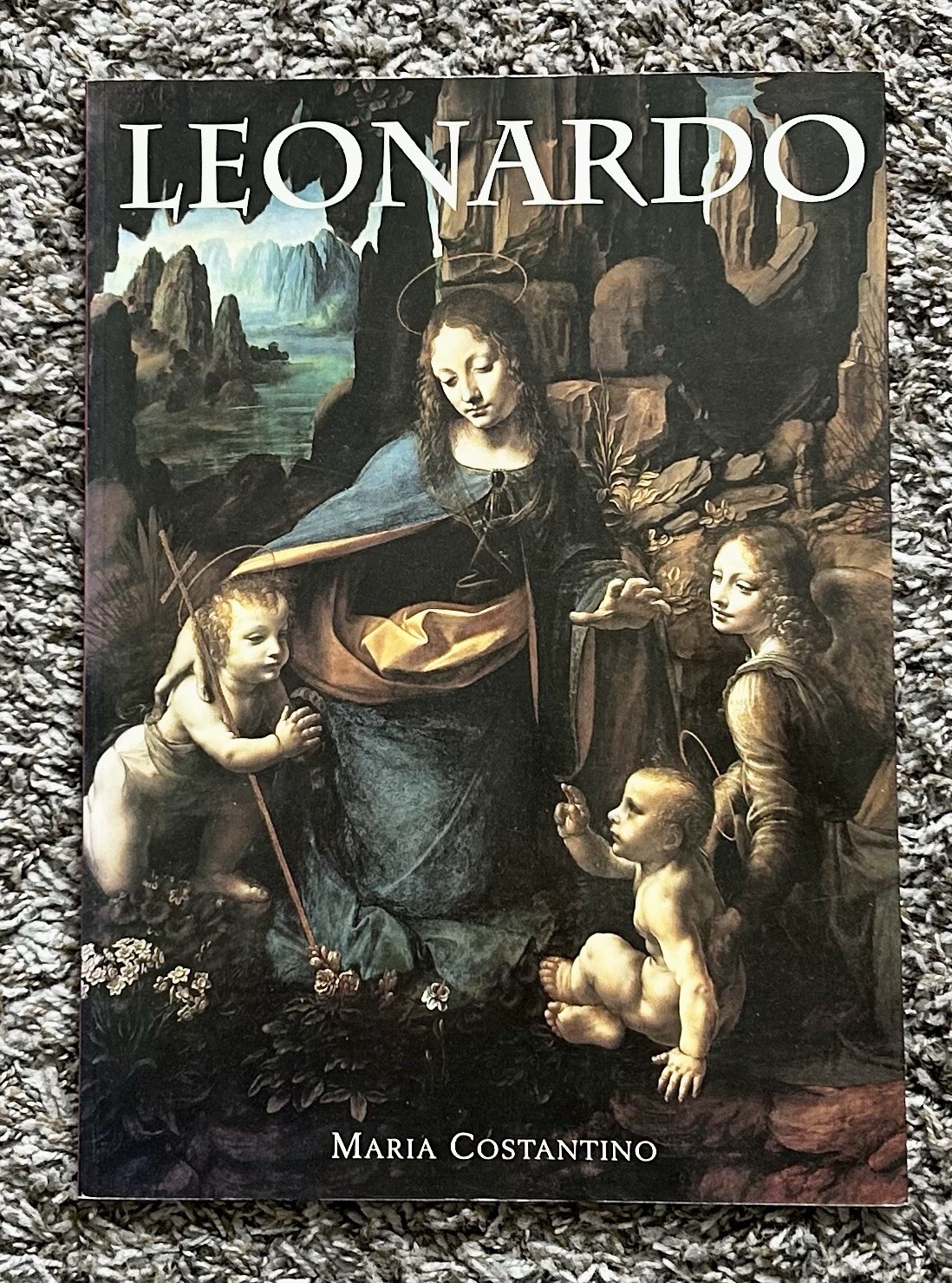 LEONARDO By Maria Costantino Paperback 2001 Wonderful Color Pictures Sz 14″x10″