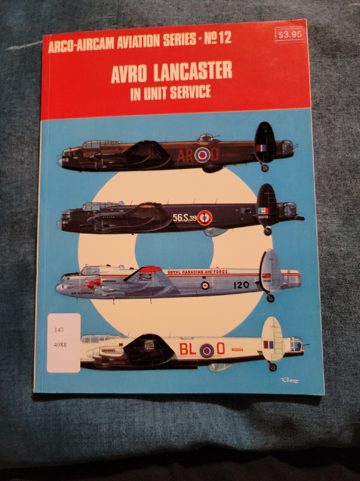 ✈️ ARCO-AIRCAM AVIATION SERIES NO. 12 AVRO LANCASTER IN UNIT SERVICE
