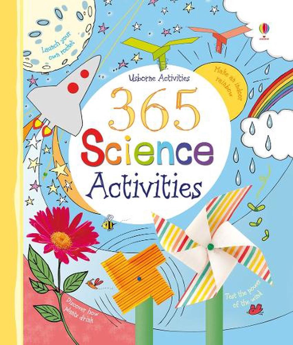365 Science Activities by Usborne (English) Spiral Book